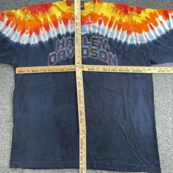 Harley Davidson Shirt Men’s Extra Large Tie Dye Gatlinburg TN 2006 Motorcycle XL - Picture 7 of 13